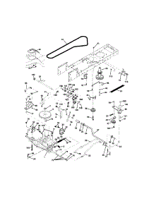 Ground Drive parts for Craftsman Front-Engine Lawn Tractor 917271833 from AppliancePartsPros.com