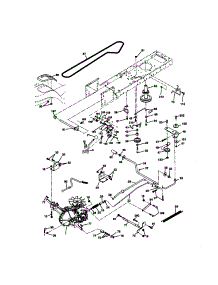 Ground Drive parts for Craftsman Front-Engine Lawn Tractor 917271841 from AppliancePartsPros.com