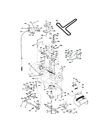 Mower Deck parts for Craftsman Front-Engine Lawn Tractor 917271843 from AppliancePartsPros.com