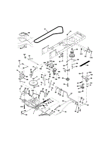 Ground Drive parts for Craftsman Front-Engine Lawn Tractor 917271851 from AppliancePartsPros.com