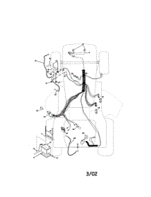 Electrical parts for Craftsman Front-Engine Lawn Tractor 917271861 from AppliancePartsPros.com
