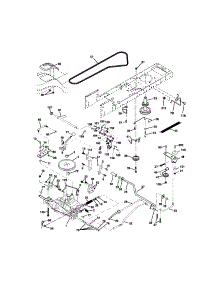 Ground Drive parts for Craftsman Front-Engine Lawn Tractor 917271910 from AppliancePartsPros.com