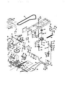 Ground Drive parts for Craftsman Front-Engine Lawn Tractor 917272010 from AppliancePartsPros.com