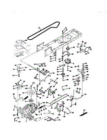 Ground Drive parts for Craftsman Front-Engine Lawn Tractor 917272020 from AppliancePartsPros.com