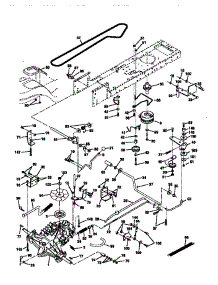 Ground Drive parts for Craftsman Front-Engine Lawn Tractor 917272021 from AppliancePartsPros.com