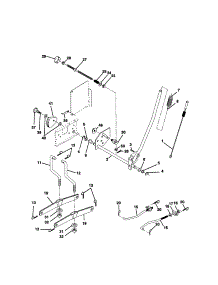 Lift Assembly parts for Craftsman Front-Engine Lawn Tractor 917272030 from AppliancePartsPros.com