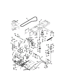 Ground Drive parts for Craftsman Front-Engine Lawn Tractor 917272051 from AppliancePartsPros.com