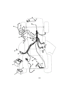 Electrical parts for Craftsman Front-Engine Lawn Tractor 917272052 from AppliancePartsPros.com