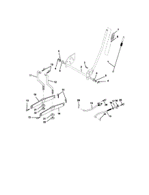 Lift Assembly parts for Craftsman Front-Engine Lawn Tractor 917272053 from AppliancePartsPros.com