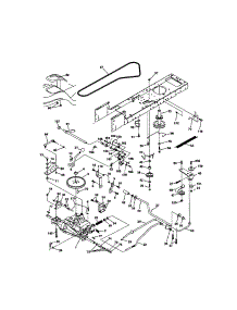 Ground Drive parts for Craftsman Front-Engine Lawn Tractor 917272054 from AppliancePartsPros.com