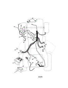 Electrical parts for Craftsman Front-Engine Lawn Tractor 917272055 from AppliancePartsPros.com