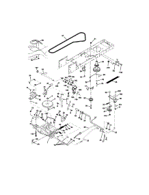 Ground Drive parts for Craftsman Front-Engine Lawn Tractor 917272058 from AppliancePartsPros.com