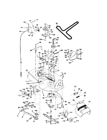 Mower Deck parts for Craftsman Front-Engine Lawn Tractor 917272059 from AppliancePartsPros.com