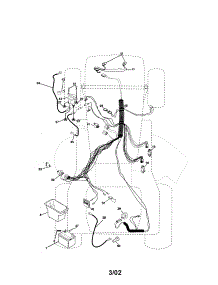Electrical parts for Craftsman Front-Engine Lawn Tractor 9172720601 from AppliancePartsPros.com