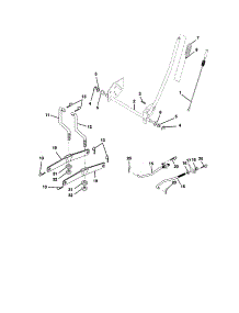 Lift Assembly parts for Craftsman Front-Engine Lawn Tractor 9172720601 from AppliancePartsPros.com