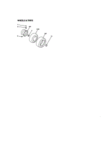 Wheels And Tires parts for Craftsman Front-Engine Lawn Tractor 917272063 from AppliancePartsPros.com
