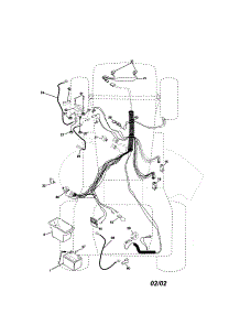 Electrical parts for Craftsman Front-Engine Lawn Tractor 917272069 from AppliancePartsPros.com