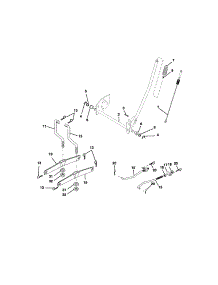 Lift Assembly parts for Craftsman Front-Engine Lawn Tractor 917272069 from AppliancePartsPros.com