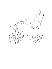 Lift Assembly parts for Craftsman Front-Engine Lawn Tractor 917272075 from AppliancePartsPros.com