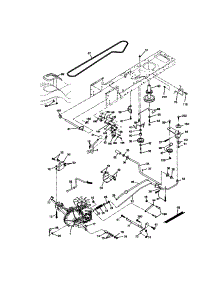 Ground Drive parts for Craftsman Front-Engine Lawn Tractor 917272080 from AppliancePartsPros.com
