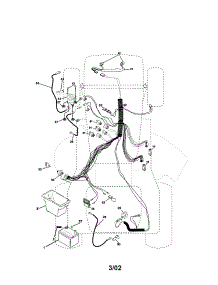 Electrical parts for Craftsman Front-Engine Lawn Tractor 917272084 from AppliancePartsPros.com
