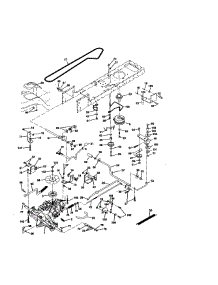 Ground Drive parts for Craftsman Front-Engine Lawn Tractor 917272121 from AppliancePartsPros.com