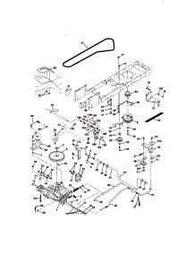 Ground Drive parts for Craftsman Front-Engine Lawn Tractor 917272130 from AppliancePartsPros.com