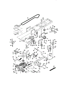 Ground Drive parts for Craftsman Front-Engine Lawn Tractor 917272140 from AppliancePartsPros.com