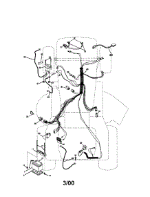 Electrical parts for Craftsman Front-Engine Lawn Tractor 917272160 from AppliancePartsPros.com