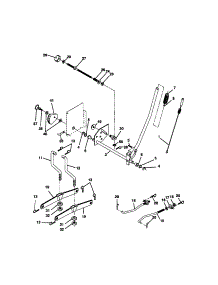 Lift Assembly parts for Craftsman Front-Engine Lawn Tractor 917272200 from AppliancePartsPros.com