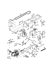 Ground Drive parts for Craftsman Front-Engine Lawn Tractor 917272201 from AppliancePartsPros.com