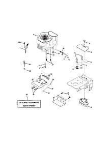 Engine parts for Craftsman Front-Engine Lawn Tractor 917272230 from AppliancePartsPros.com