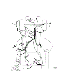 Electrical parts for Craftsman Front-Engine Lawn Tractor 917272231 from AppliancePartsPros.com