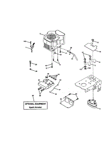 Engine parts for Craftsman Front-Engine Lawn Tractor 917272240 from AppliancePartsPros.com