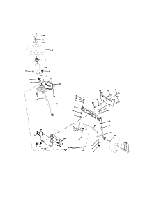 Steering Assembly parts for Craftsman Front-Engine Lawn Tractor 917272241 from AppliancePartsPros.com