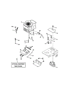 Engine parts for Craftsman Front-Engine Lawn Tractor 917272243 from AppliancePartsPros.com
