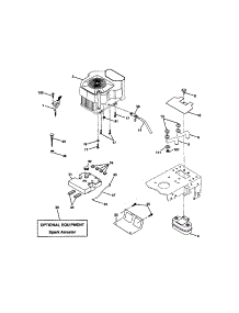 Engine parts for Craftsman Front-Engine Lawn Tractor 917272244 from AppliancePartsPros.com