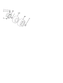 Wheels And Tires parts for Craftsman Front-Engine Lawn Tractor 917272245 from AppliancePartsPros.com