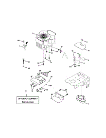 Engine parts for Craftsman Front-Engine Lawn Tractor 917272246 from AppliancePartsPros.com