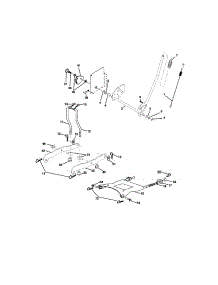Lift Assembly parts for Craftsman Front-Engine Lawn Tractor 917272246 from AppliancePartsPros.com