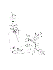 Steering Assembly parts for Craftsman Front-Engine Lawn Tractor 917272247 from AppliancePartsPros.com
