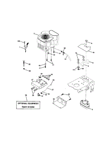 Engine parts for Craftsman Front-Engine Lawn Tractor 917272247 from AppliancePartsPros.com