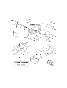 Engine parts for Craftsman Front-Engine Lawn Tractor 917272260 from AppliancePartsPros.com