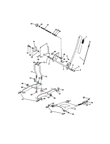 Lift Assembly parts for Craftsman Front-Engine Lawn Tractor 917272262 from AppliancePartsPros.com