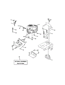 Engine parts for Craftsman Front-Engine Lawn Tractor 917272263 from AppliancePartsPros.com