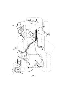 Electrical parts for Craftsman Front-Engine Lawn Tractor 917272264 from AppliancePartsPros.com