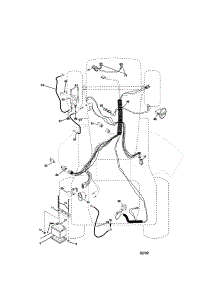 Electrical parts for Craftsman Front-Engine Lawn Tractor 917272280 from AppliancePartsPros.com