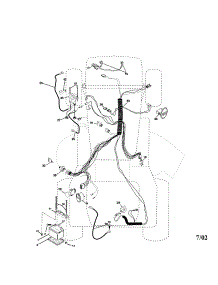 Electrical parts for Craftsman Front-Engine Lawn Tractor 917272282 from AppliancePartsPros.com