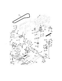 Ground Drive parts for Craftsman Front-Engine Lawn Tractor 917272350 from AppliancePartsPros.com