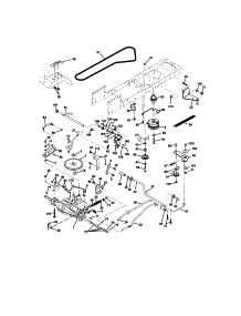 Ground Drive parts for Craftsman Front-Engine Lawn Tractor 917272410 from AppliancePartsPros.com